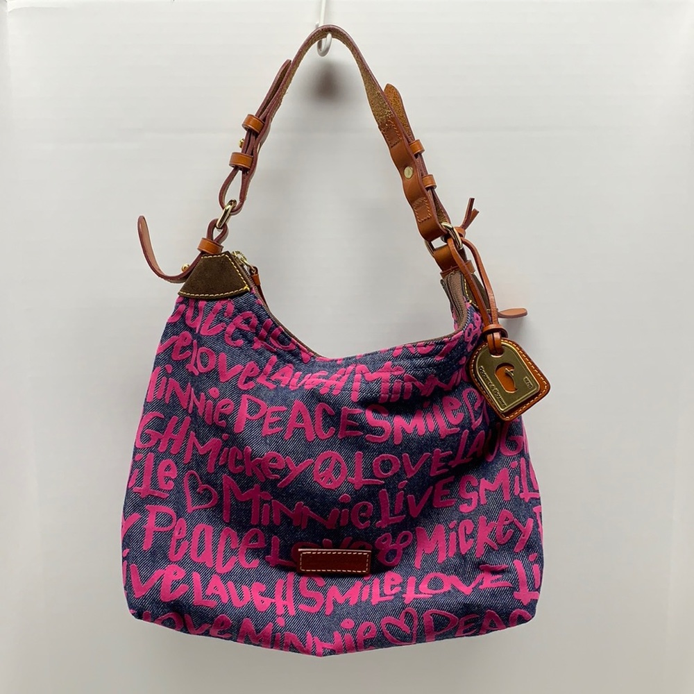 Dooney & Bourke Peace Love Mickey Jean Purse
